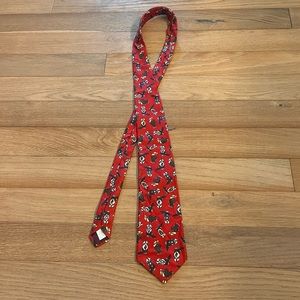 EUC Eagle’s Eye for Men Cactus Cowboy Boots Christmas Tie Western Country